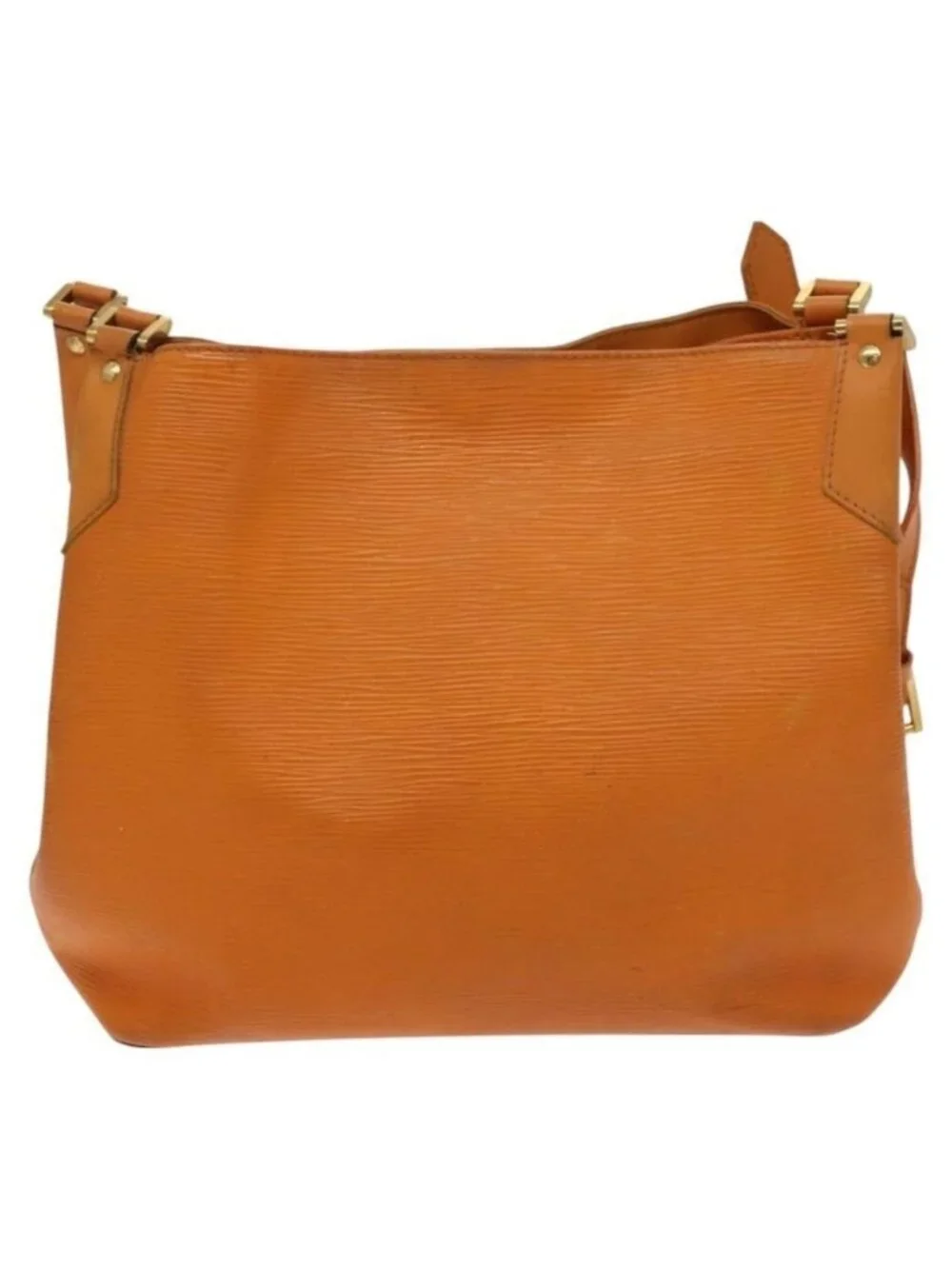 Authentic LOUIS VUITTON Epi Mandala MM Shoulder Bag Orange Mandarin M5889H LV